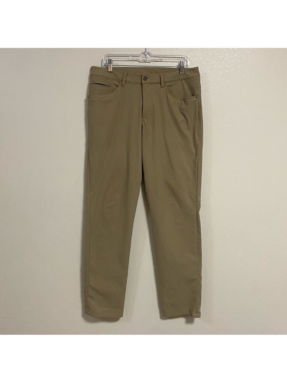 Lululemon Pants Men’s Size 34 Tan Straight-Leg ABC Pants